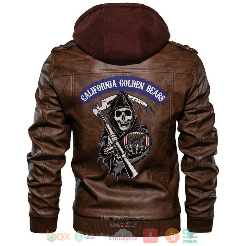 California-Golden-Bears-NCAA-Football-Sons-Of-Anarchy-Leather-Jacket-LJ0704 California Golden Bears NCAA Football Sons Of Anarchy Leather Jacket LJ0704