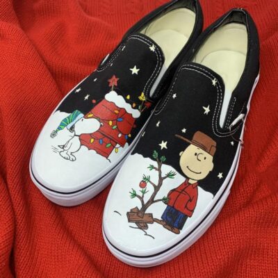 Charlie Brown Snooby Slip On Shoes