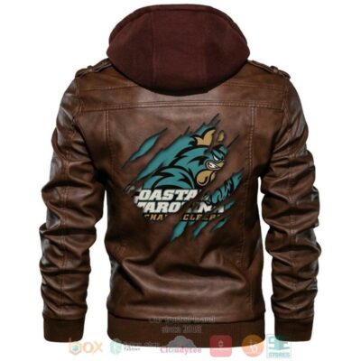 Coastal Carolina Chanticleers NCAA Leather Jacket LJ0932