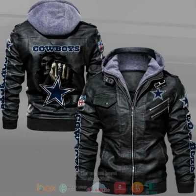 Dallas Cowboys NFL Grim Reaper Leather Jacket LJ0997