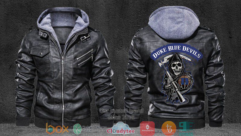 Duke-Blue-Devils-NCAA-Basketball-Sons-Of-Anarchy-Leather-Jacket-LJ1098 Duke Blue Devils NCAA Basketball Sons Of Anarchy Leather Jacket LJ1098