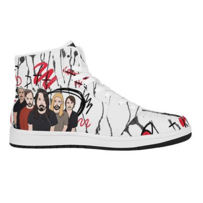 Foo Fighters Sneaker Air Jordan 1 Custom Sneakers For Fans 1