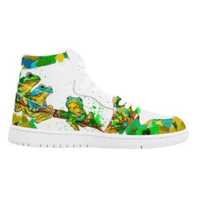 Frog Sneaker Air Jordan 1 Custom Sneakers For Fans 2 1
