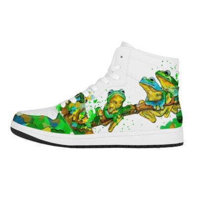 Frog Sneaker Air Jordan 1 Custom Sneakers For Fans