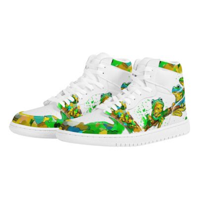 Frog Sneaker Air Jordan 1 Custom Sneakers For Fans