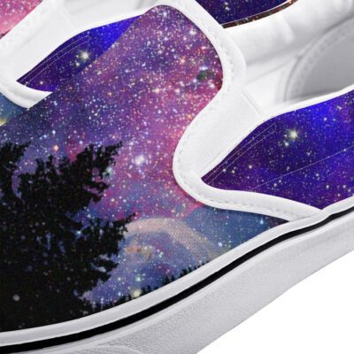 Galaxy Slip On Shoes Low Top Sneaker For Fans 3