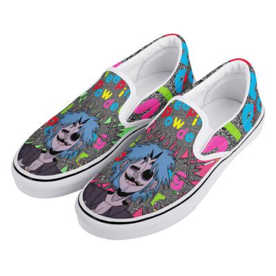 Gorillaz Slip On Shoes Low Top Sneaker For Fans 1 2