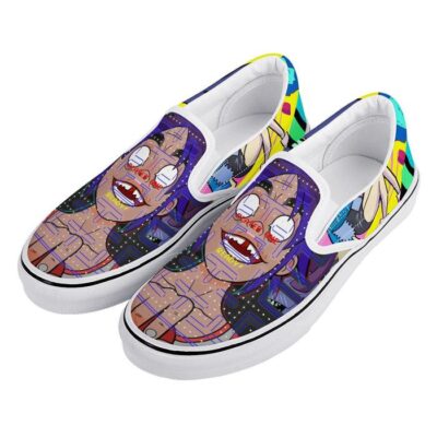 Gorillaz Slip On Shoes Low Top Sneaker For Fans 1