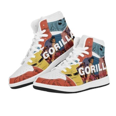 Gorillaz Sneaker Air Jordan 1 Custom Sneakers For Fans 2 2