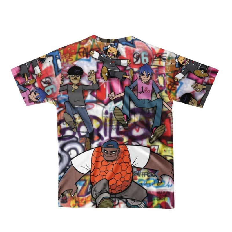 Gorillaz T Shirt 1 2