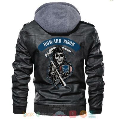 Howard Bison NCAA Football Sons Of Anarchy Leather Jacket LJ1385