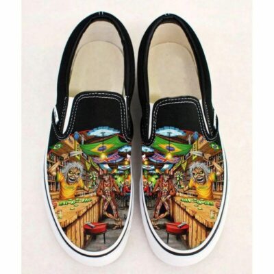 Iron Maiden Music Band Rock 29 Sneaker Gift For Fans Custom Shoes Slip On Shoes