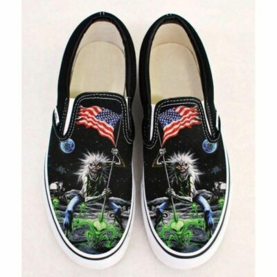 Iron Maiden Music Band Rock 43 Sneaker Gift For Fans Custom Shoes Slip On Shoes