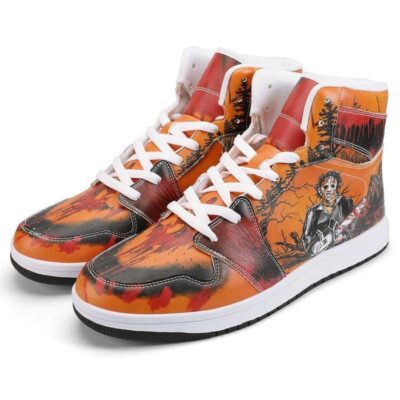 Leatherface Sneaker Air Jordan 1 Custom Sneakers For Fans