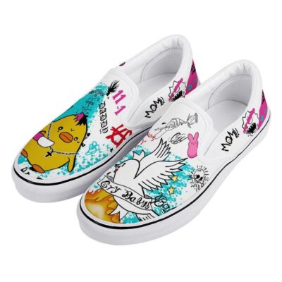 Lil Peep Slip On Shoes Low Top Sneaker For Fans 1