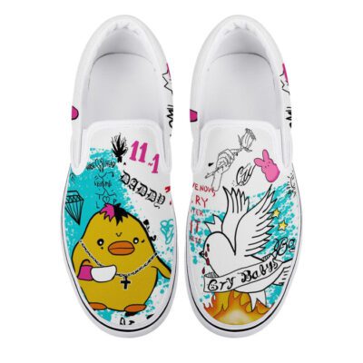Lil Peep Slip-On Shoes Low Top Sneaker For Fans