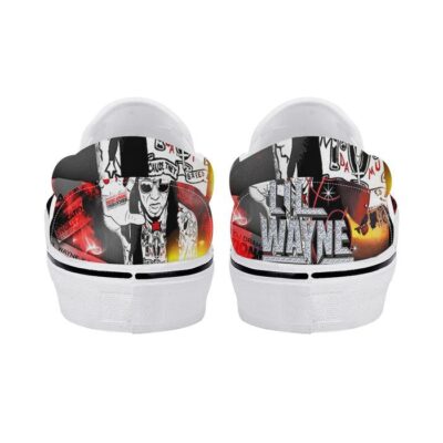 Lil Wayne Slip On Shoes Low Top Sneaker For Fans 2