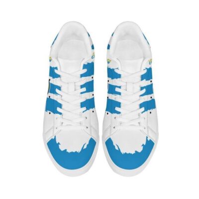 Los Angeles Chargers Low Top Leather Stan Smith Shoes - White Sole SST1567 3 Los Angeles Chargers Low Top Leather Skate Shoes Tennis Shoes Sneaker For Fans White Sole 3
