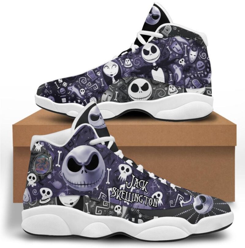 MK Jack Skellington Air Jordan 13 Sneaker