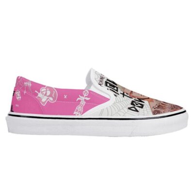 Machine Gun Kelly Slip-On Shoes Low Top Sneaker For Fans 3 Machine Gun Kelly Slip On Shoes Low Top Sneaker For Fans 3 1
