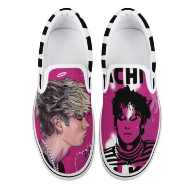 Machine Gun Kelly Slip-On Shoes Low Top Sneaker For Fans