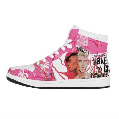 Machine Gun Kelly Sneaker Air Jordan 1 Custom Sneakers For Fans