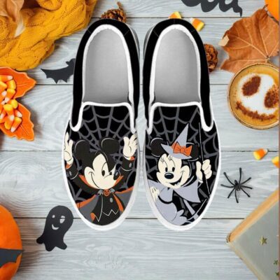 Mickey and Minnie Mouse Custom Sip On Shoes