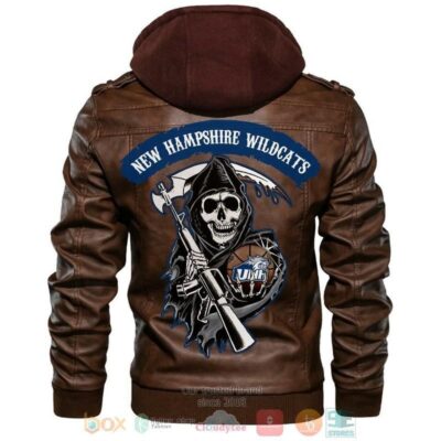 New Hampshire Wildcats NCAA Basketball Sons Of Anarchy Leather Jacket LJ1888