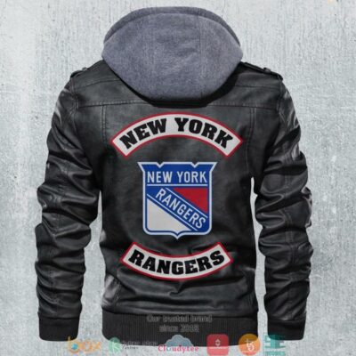 New York Rangers NHL Hockey Leather Jacket LJ1940