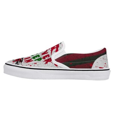 Nightmare On Elm Street Slip-On Shoes Low Top Sneaker For Fans 2 Nightmare On Elm Street Slip On Shoes Low Top Sneaker For Fans 2 1
