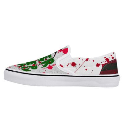 Nightmare On Elm Street Slip-On Shoes Low Top Sneaker For Fans 2 Nightmare On Elm Street Slip On Shoes Low Top Sneaker For Fans 2 2