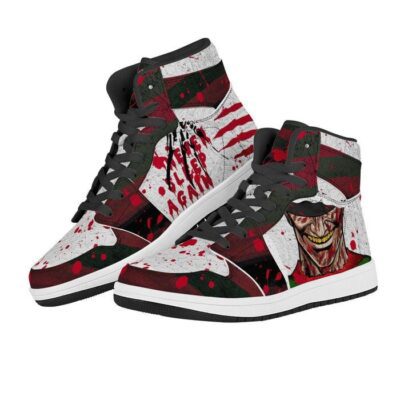 Nightmare on Elm Street Sneaker Air Jordan 1 Custom Sneakers For Fans 2