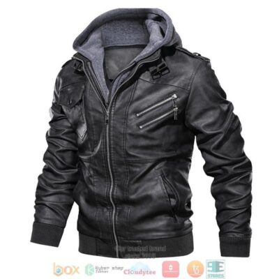 Oregon Ducks NCAA Black Leather Jacket LJ2122 1 Oregon Ducks NCAA Black Leather Jacket LJ2122 1