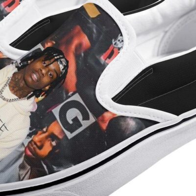 Polo G Slip-On Shoes Low Top Sneaker For Fans 3 Polo G Slip On Shoes Low Top Sneaker For Fans 3 3