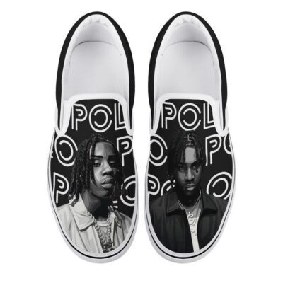 Polo G Slip-On Shoes Low Top Sneaker For Fans