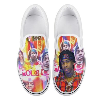 Polo G Slip-On Shoes Low Top Sneaker For Fans