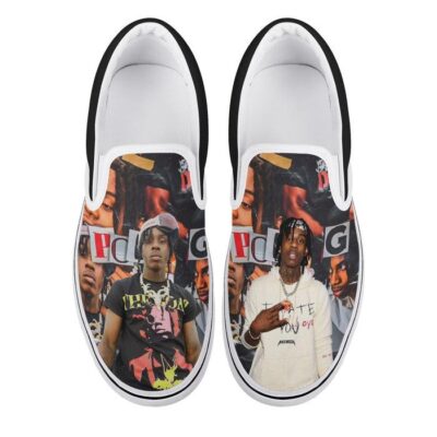 Polo G Slip-On Shoes Low Top Sneaker For Fans