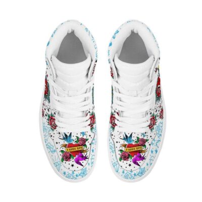 Rose Diamond Sneaker Air Jordan 1 Custom Sneakers For Fans 4