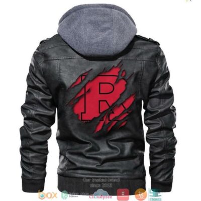 Rutgers Scarlet Knights NCAA Leather Jacket LJ2301