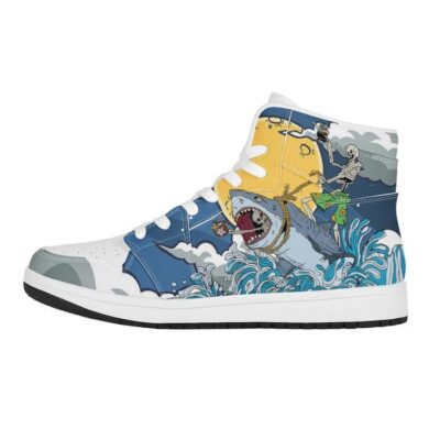 Shark Sneaker Air Jordan 1 Custom Sneakers For Fans