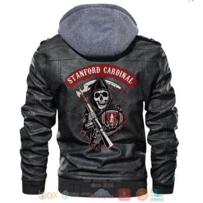 Stanford Cardinal NCAA Football Sons Of Anarchy Leather Jacket LJ2503