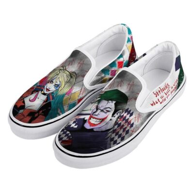 Suicide Squad Slip On Shoes Low Top Sneaker For Fans 1