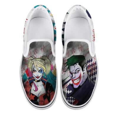 Suicide Squad Slip-On Shoes Low Top Sneaker For Fans