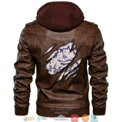 TCU Horned Frogs NCAA Leather Jacket LJ2588