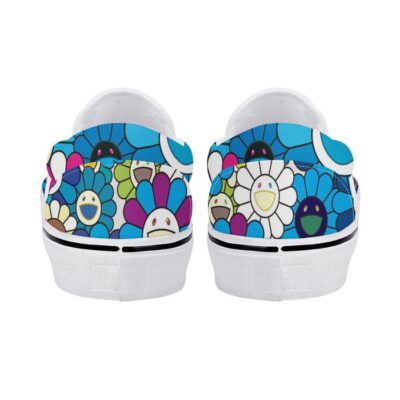 Takashi Murakami Sunflower Slip On Shoes Low Top Sneaker For Fans 2