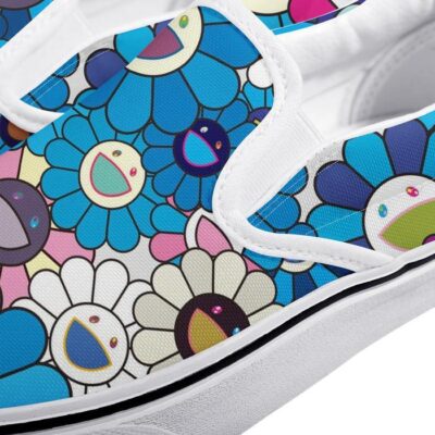 Takashi Murakami Sunflower Slip On Shoes Low Top Sneaker For Fans 3