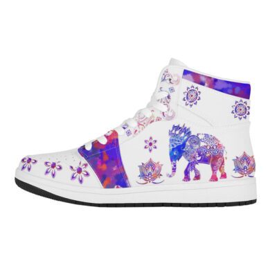 The Elephant Totem Sneaker Air Jordan 1 Custom Sneakers For Fans