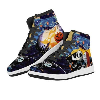 The Nightmare Before Christmas Sneaker Air Jordan 1 Custom Sneakers For Fans 2
