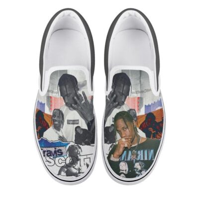Travis Scott Slip-On Shoes Low Top Sneaker For Fans