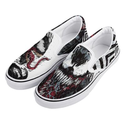Venom Slip On Shoes Low Top Sneaker For Fans 1